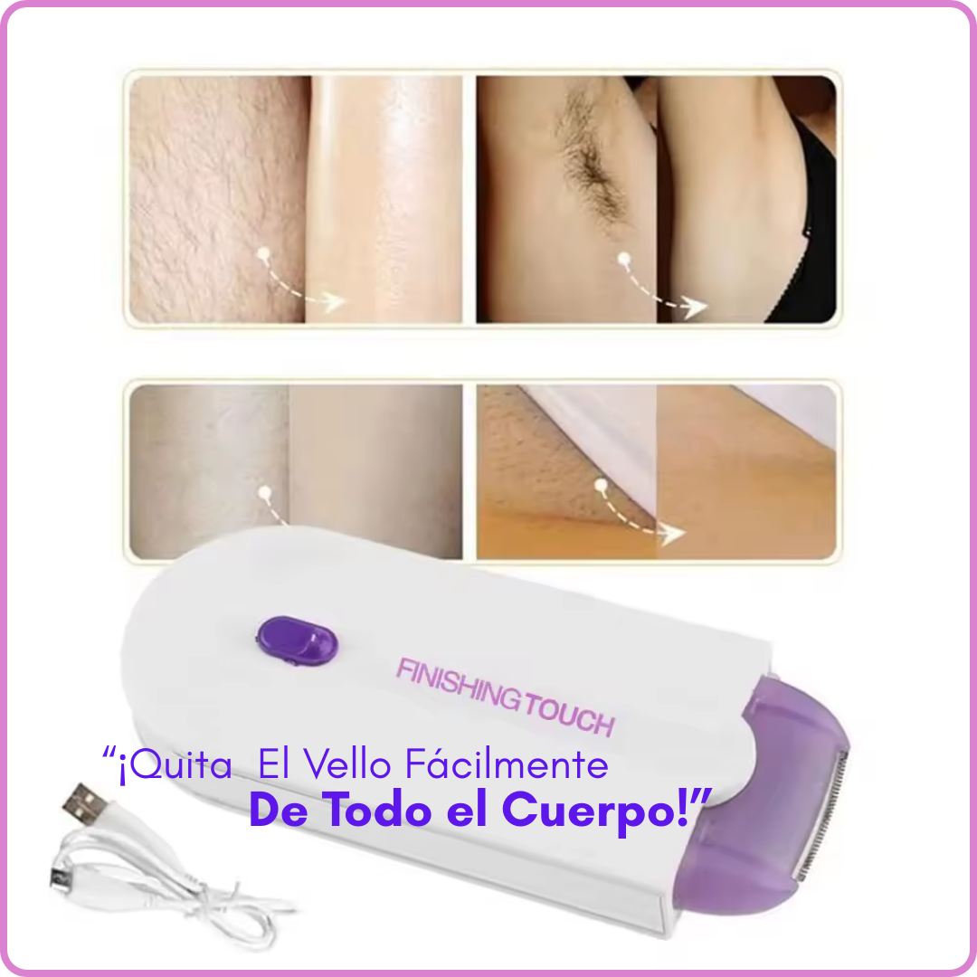 Depiladora Compacta Inalámbrica: Suavidad Rápida y Sin Tirones
