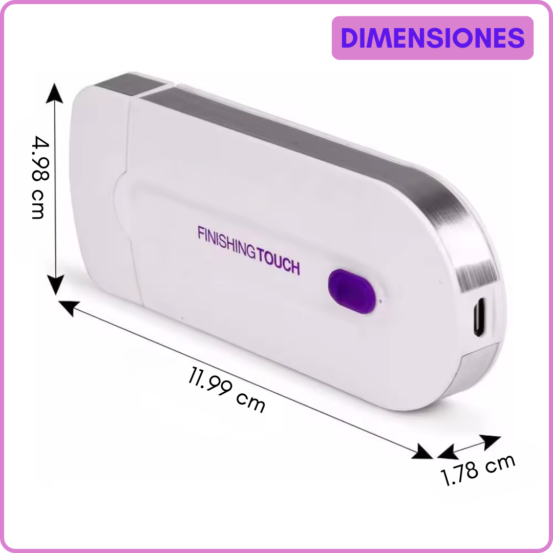 Depiladora Compacta Inalámbrica: Suavidad Rápida y Sin Tirones