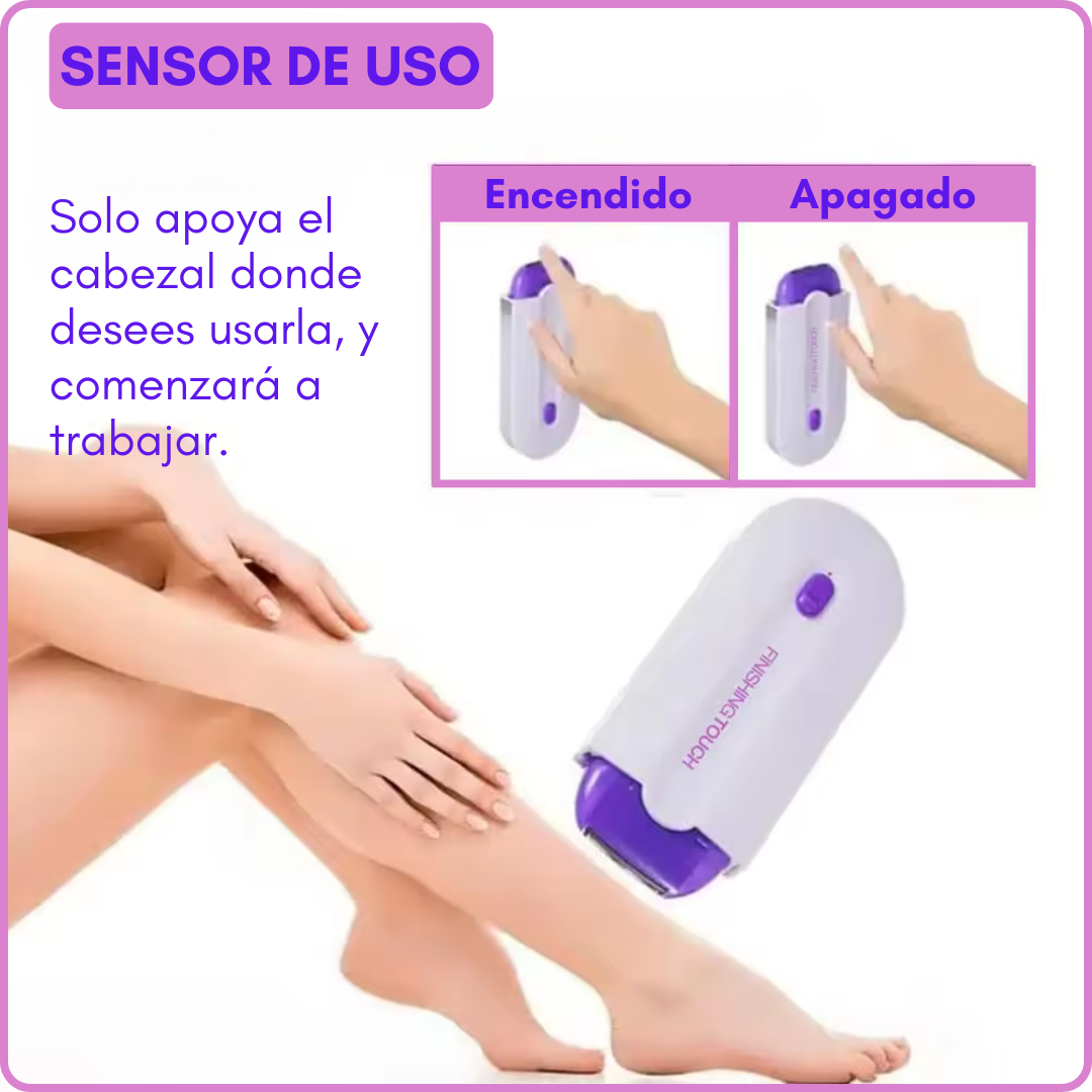 Depiladora Compacta Inalámbrica: Suavidad Rápida y Sin Tirones